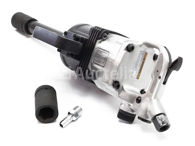 Slagmoersleutel 25,4 (1 inch) met doppen en pneumatische slagmoersleutel - afbeelding 1 van  2