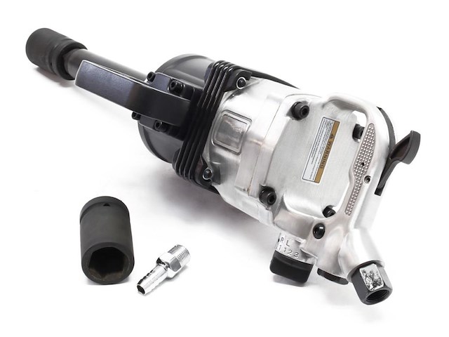 Slagmoersleutel 25,4 (1 inch) met doppen en pneumatische slagmoersleutel - afbeelding 2 van  4