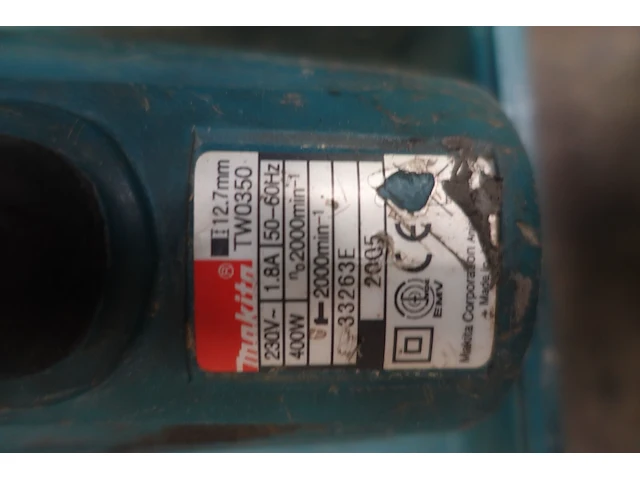 Slagmoersleutel makita - afbeelding 2 van  4