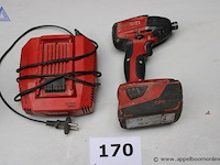 Slagschroevendraaier - hilti - sid 22-a oplader - hilti - c4/36-350 - afbeelding 1 van  3