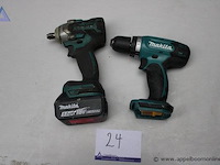 Slagschroevendraaier - makita - dtd153 zonder batterij accuboormachine - makita - ddf459