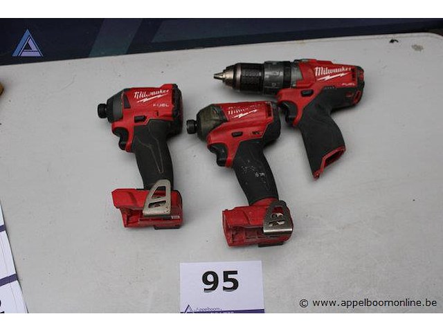 Slagschroevendraaier - milwaukee - m18 fuel klopschroevendraaier - milwaukee - m18 fuel accuboormachine - milwaukee - m18 fuel - afbeelding 1 van  4