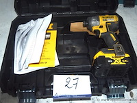 Slagschroevendraaier dewalt dcf-887, werking niet gekend