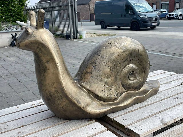 Slak old gold h64cm x l100cm - afbeelding 3 van  3