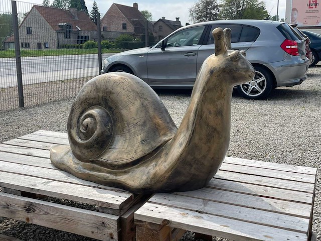 Slak old gold h64cm x l100cm - afbeelding 2 van  2