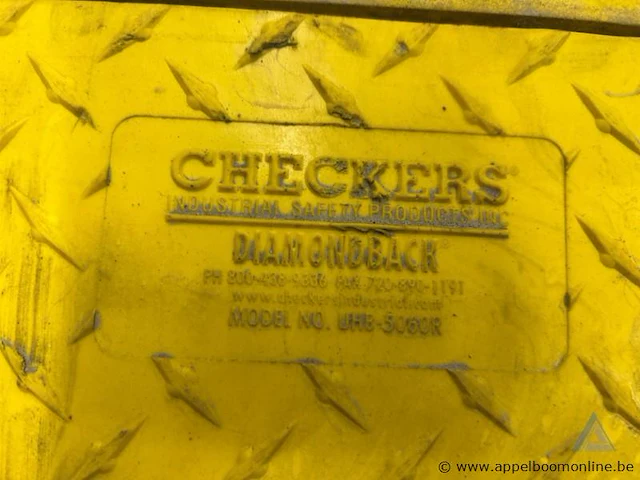 Slangenbruggen checkers diamondback, model uhb-5060r, bestaande uit bruggen, voeten en tussenstukken - afbeelding 2 van  2