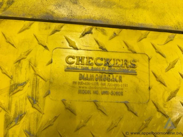 Slangenbruggen checkers diamondback, model uhb-5060r, bestaande uit bruggen, voeten en tussenstukken - afbeelding 2 van  2