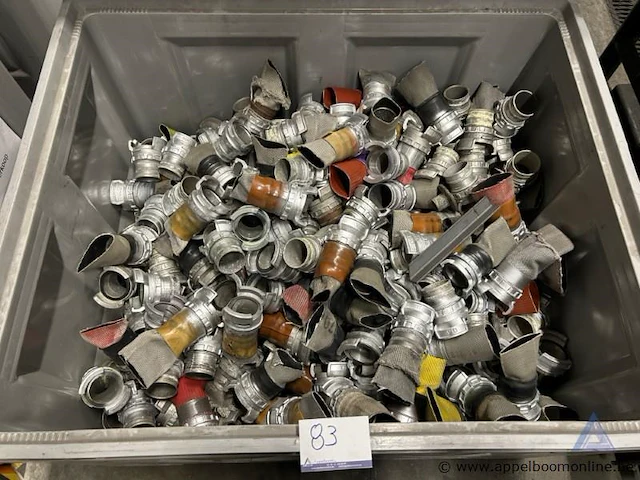 Slangenkoppelingen, type dsp 70, aluminium. - afbeelding 1 van  3