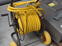 Slanghaspel op wielen, polet, met tuinslang - afbeelding 1 van  2