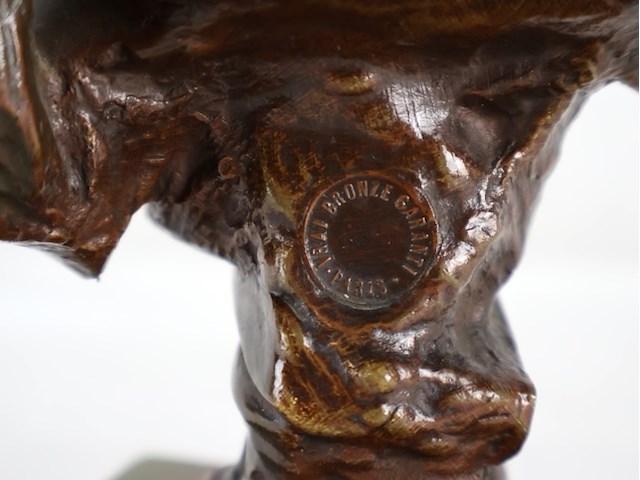 Slavenmeisje in brons - afbeelding 4 van  6