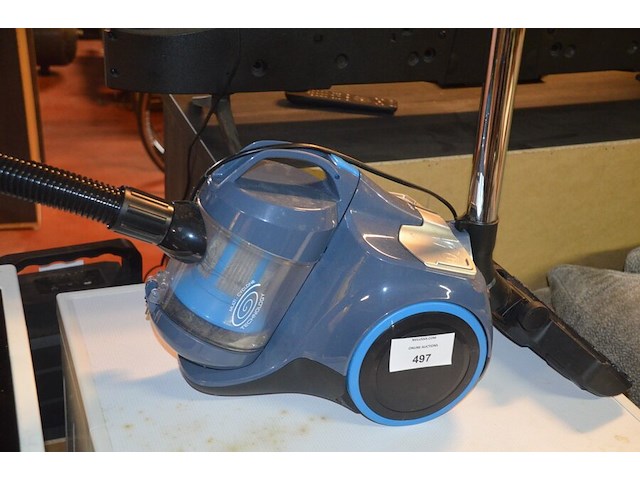 Sledestofzuiger domo zonder zak, pvc wasmand - afbeelding 2 van  7