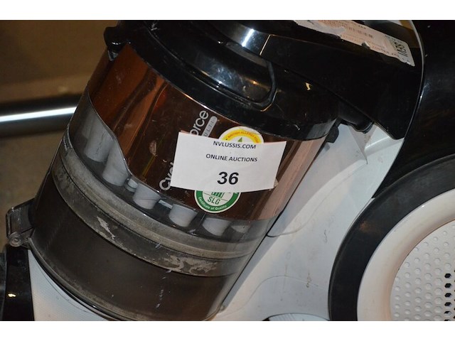 Sledestofzuiger samsung sc06h70foh, verlengkabel op haspel, 2 ledlampen - afbeelding 3 van  8