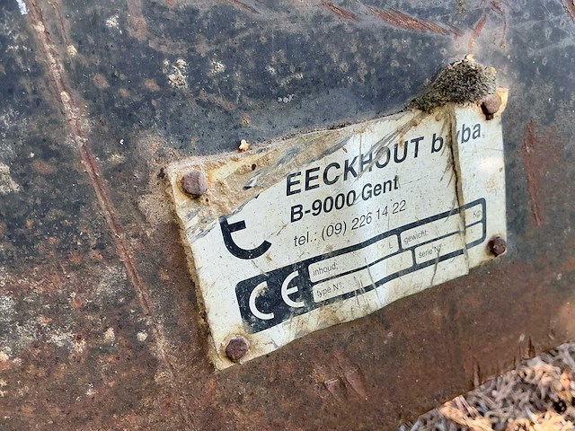 Sleuvenbak cw30 graafbak - afbeelding 3 van  4