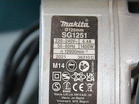 Sleuvenzaag - makita - sg1251j opbergkoffer - makita - afbeelding 3 van  4