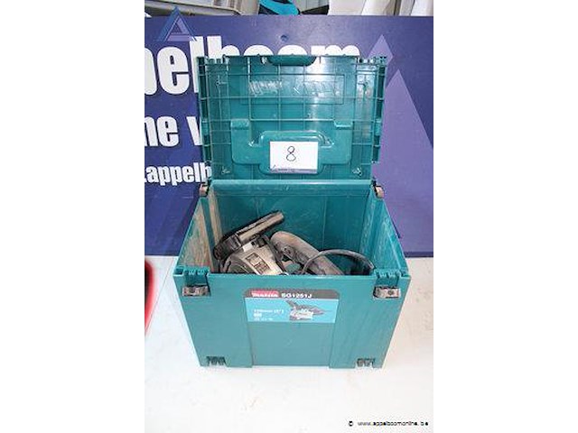 Sleuvenzaag - makita - sg1251j opbergkoffer - makita - afbeelding 4 van  4