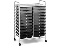 Slickblue 20-lades rolopbergwagen met metalen frame en lades - afbeelding 3 van  5