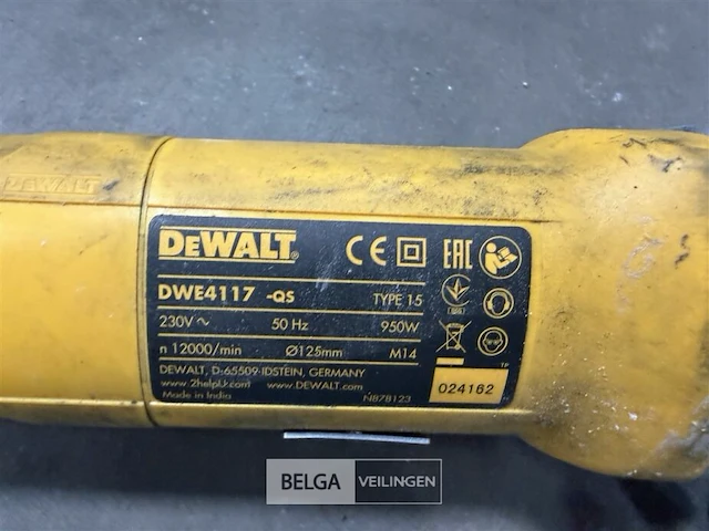 Slijpmachine dewalt (2x) - afbeelding 4 van  7