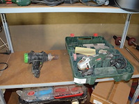 Slijpschijf bosch pws850-125 in koffer, heteluchtpistool constructor chag2000-bm