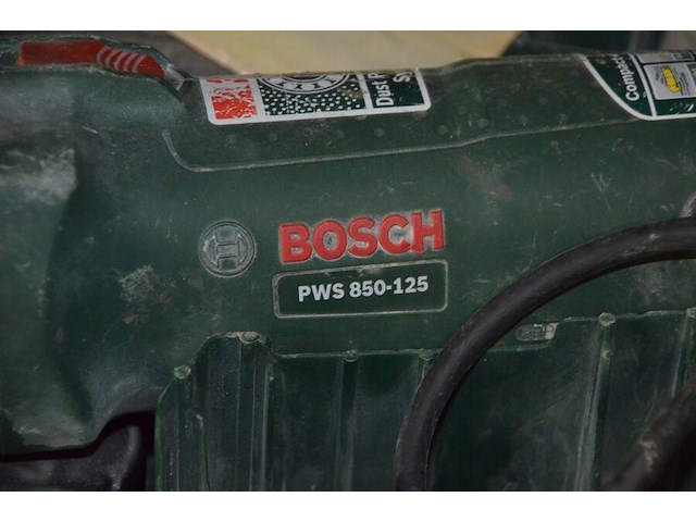Slijpschijf bosch pws850-125 in koffer, heteluchtpistool constructor chag2000-bm - afbeelding 4 van  7