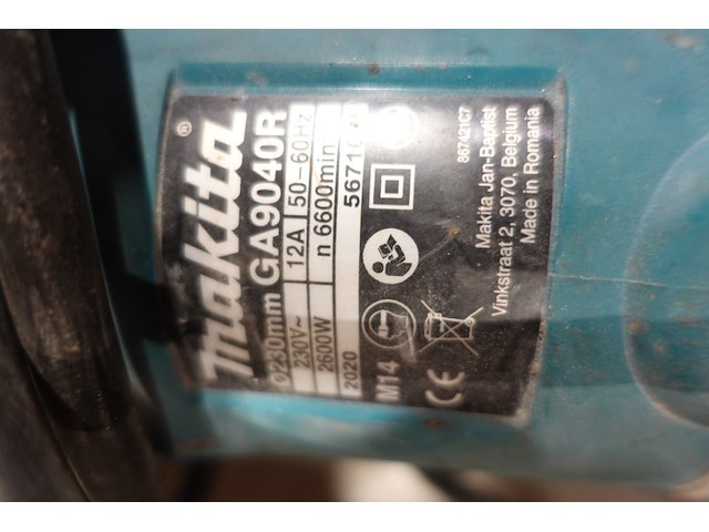 Slijpschijfmachine makita - afbeelding 3 van  3