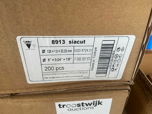 Slijpschijven 125x1 mm (700x) - afbeelding 2 van  7