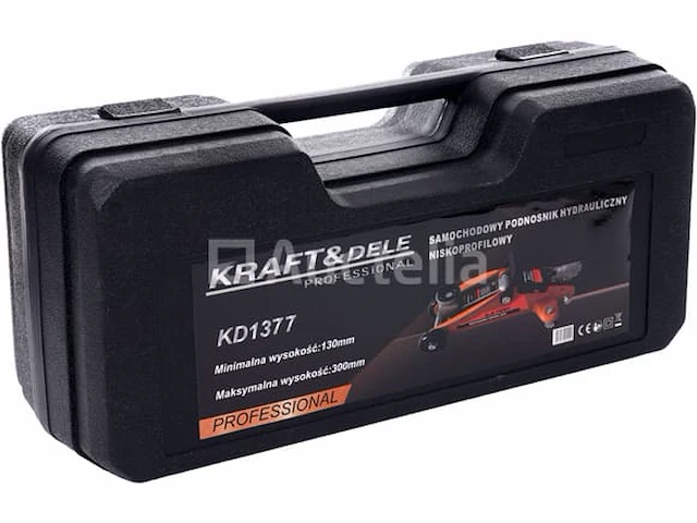 Slim car jack 2t 130-300mm kraft&dele - afbeelding 5 van  5
