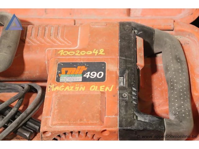 Sloophamer - spit - 490 toebehoren - beitels, koffer - afbeelding 2 van  3