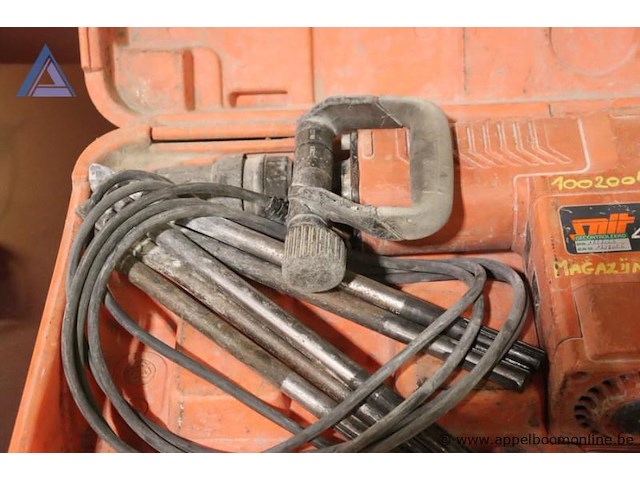 Sloophamer - spit - 490 toebehoren - beitels, koffer - afbeelding 3 van  3