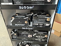 Sloow display met diverse sigaretten filters etc. - afbeelding 9 van  14