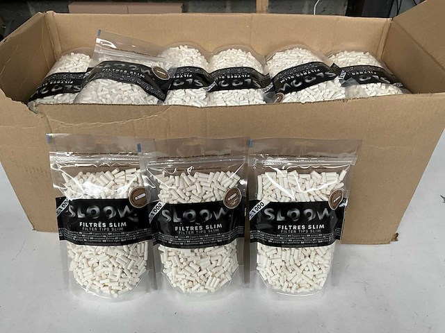 Sloow filter tips 1000 stuks ?6mm - 15mm (48x) - afbeelding 1 van  6