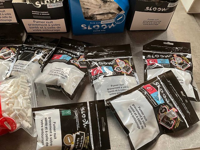 Sloow mix kavel sigaretten filters en rolling papier - afbeelding 4 van  7