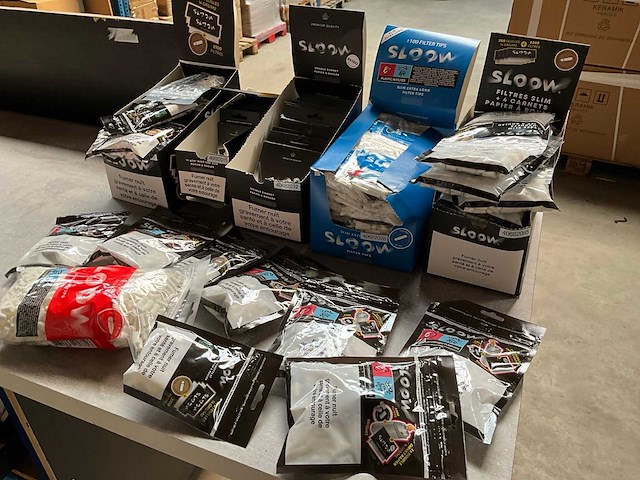Sloow mix kavel sigaretten filters en rolling papier - afbeelding 7 van  7