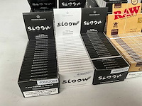 Sloow mix kavel sigaretten vloei in display - afbeelding 2 van  8