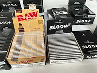 Sloow mix kavel sigaretten vloei in display - afbeelding 3 van  8