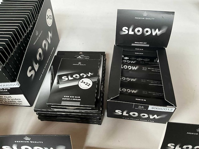 Sloow mix kavel sigaretten vloei in display - afbeelding 5 van  8