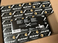 Sloow sigaret filter hulzen doos 200 stuks (48x) - afbeelding 3 van  4