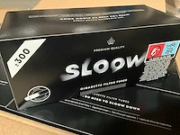 Sloow sigaret filter hulzen doos 300 stuks (40x) - afbeelding 3 van  5