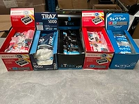 Sloow & trax diverse sigaret filters in display
