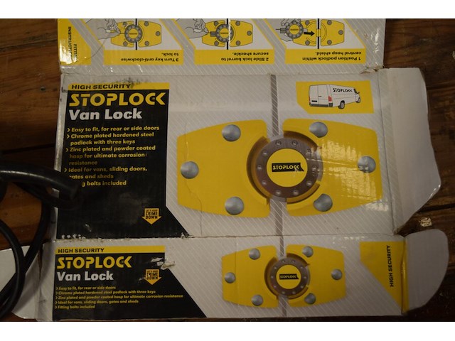 Slot voor bestelbus stoplock high security - afbeelding 1 van  5