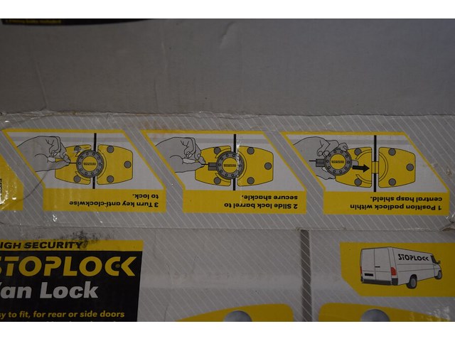 Slot voor bestelbus stoplock high security - afbeelding 3 van  5