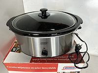 Slow cooker rvs merk quigg - afbeelding 3 van  3