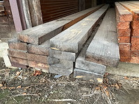 Sls c24 balken (107x) + divers rnd hout (28x) - afbeelding 7 van  10