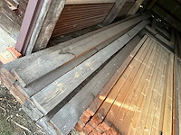 Sls c24 balken (107x) + divers rnd hout (28x) - afbeelding 8 van  10
