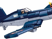 Sluban army wwii f4u fighter vliegtuig - afbeelding 2 van  2