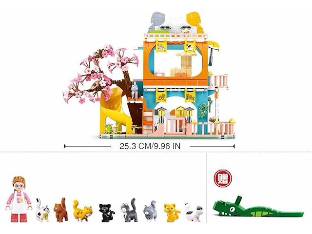 Sluban girls dream kattenhuis - afbeelding 2 van  3