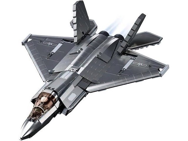 Sluban j‑35 stealth aircraft bouwspeelgoed - afbeelding 1 van  4