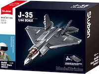 Sluban j‑35 stealth aircraft bouwspeelgoed - afbeelding 4 van  4