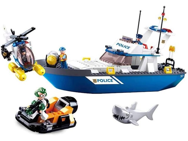 Sluban politieboot - afbeelding 1 van  3