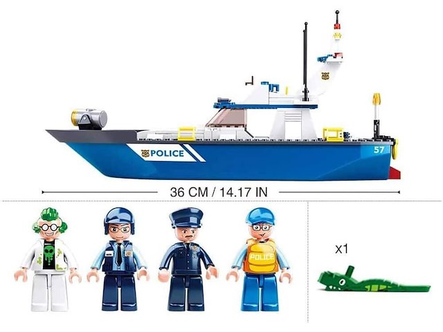 Sluban politieboot - afbeelding 2 van  3