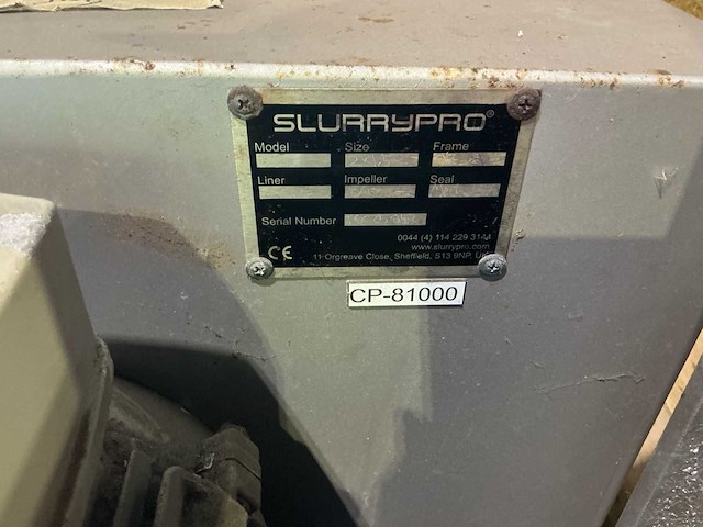 Slurrypro pomp - afbeelding 2 van  2